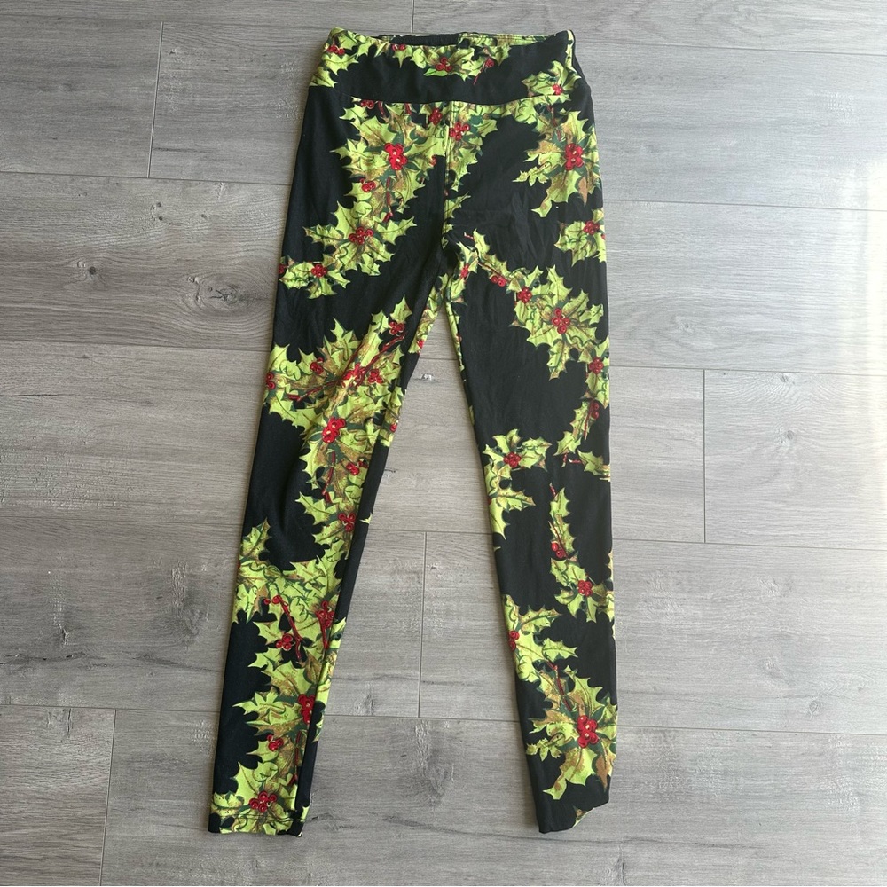 Lularoe One Size Christmas Leggings